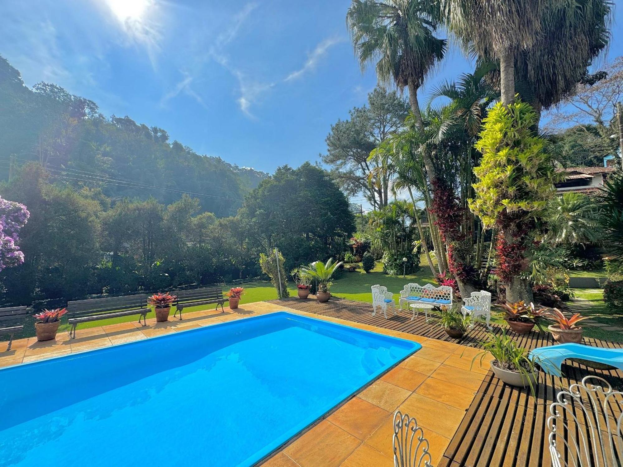 Casa Com Piscina E Area Gourmet Em Mury Villa Nova Friburgo Buitenkant foto